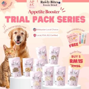 Amelisa Pet dan Co. Freeze Dried Pet Treats Trial Packs