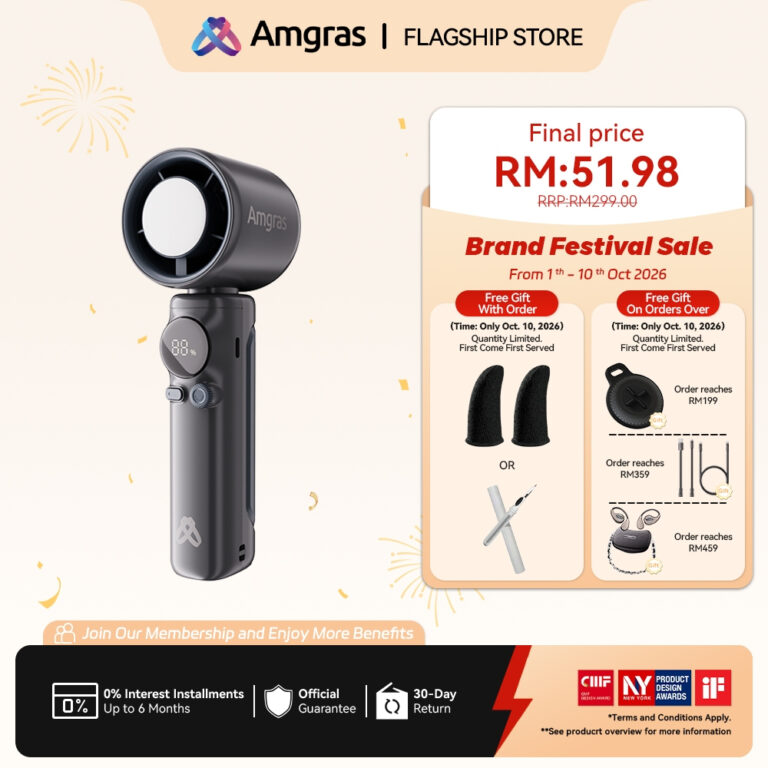 Amgras MetaHeld Fan Pro
