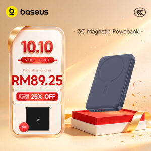 Baseus Power Bank 10000mAh Mini Magnetic Wireless