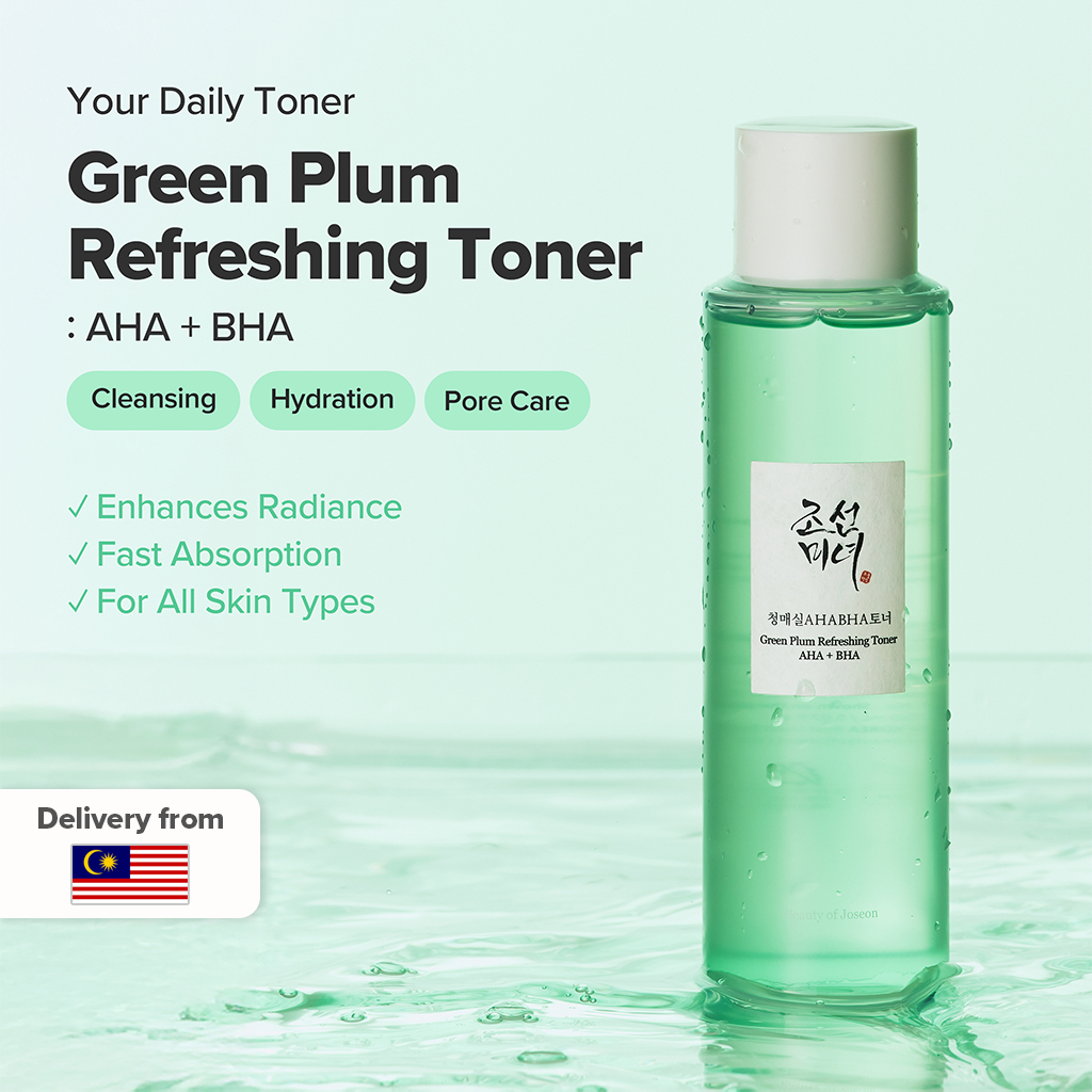 Beauty Of Joseon Green Plum Refreshing Toner: Memahami Fungsi AHA dan BHA