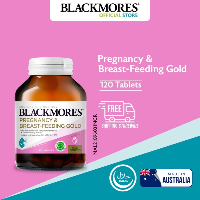 Blackmores Pregnancy dan Breast-Feeding Gold 120s: Kandungan Nutrisi dan Panduan Pengambilan