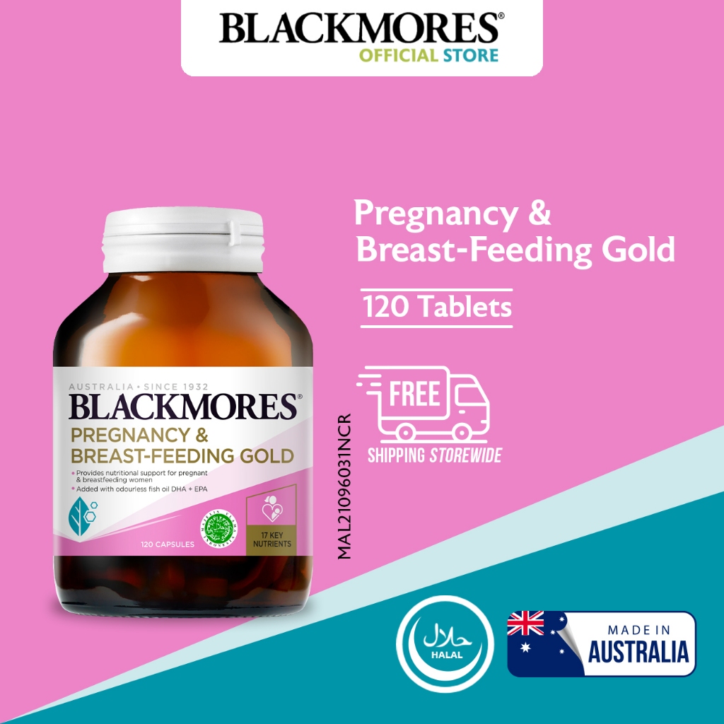Blackmores Pregnancy dan Breast-Feeding Gold 120s: Kandungan Nutrisi dan Panduan Pengambilan
