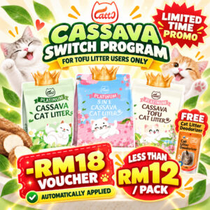 Cava SWITCH PROGRAM: Apa yang Perlu Anda Tahu sebelum Tukar Pasir Kucing
