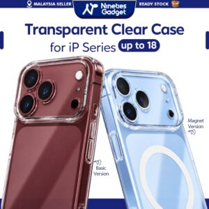 Clear Case iP 18 Pro Max Hingga 11 Series: Ciri dan Perlindungan Asas