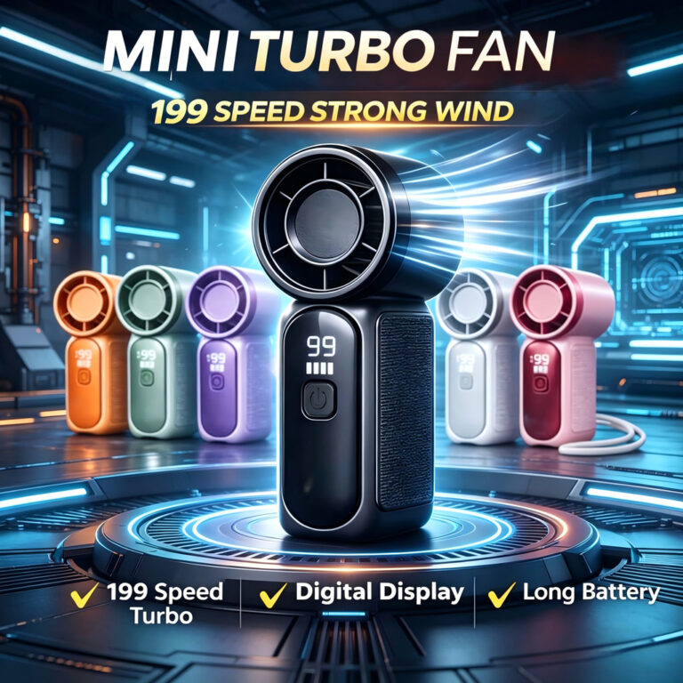 Kipas Tangan Mudah Alih COOLGO X688