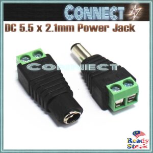 DC Power Jack 5.5 X 2.1mm dan 2.5mm: Pilihan Penyambung DC untuk CCTV dan WS2812B