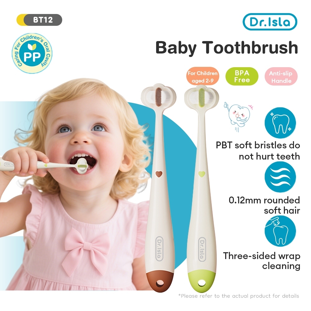 Dr.isla Berus Gigi Baby BT12 3-Side