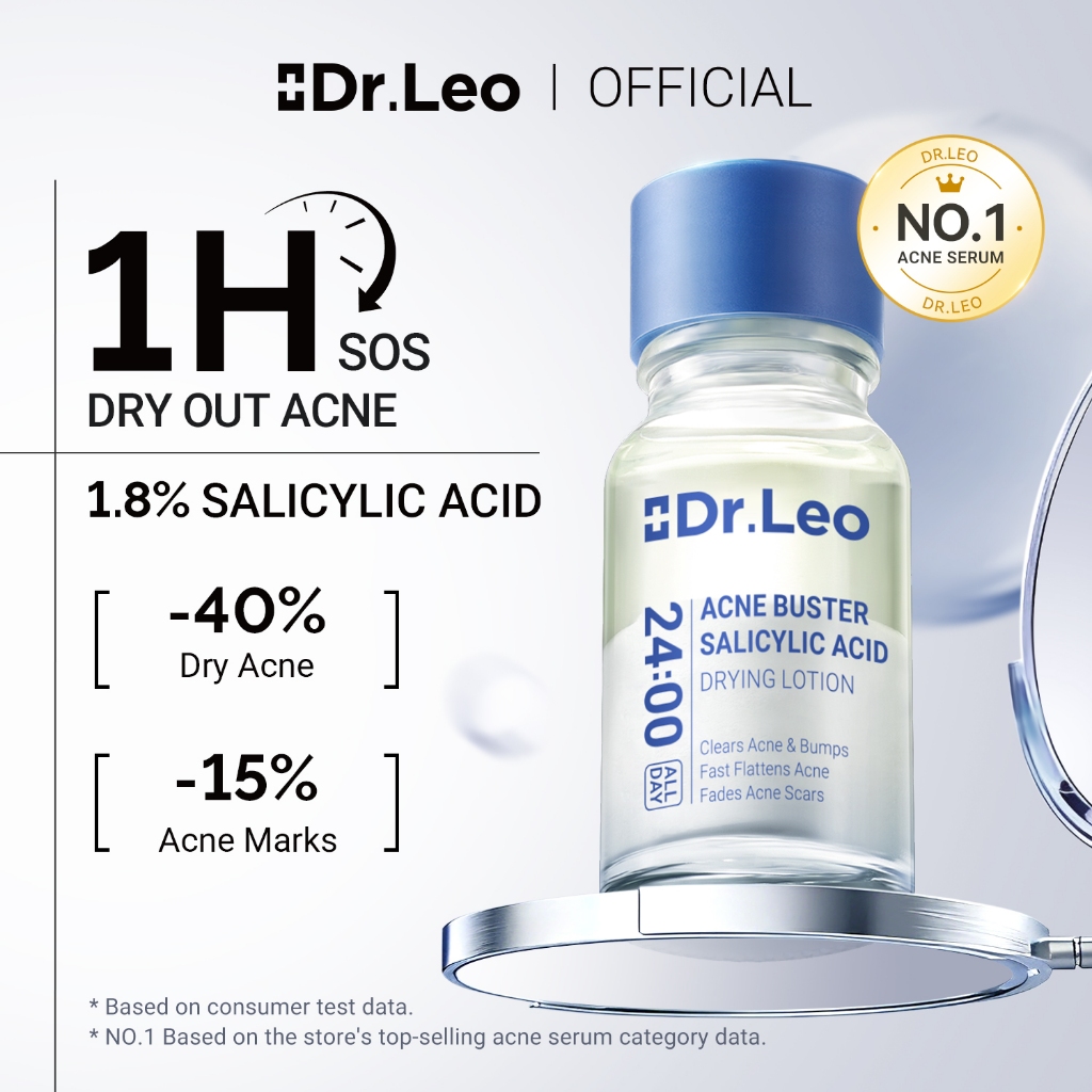 Dr.leo Essence Salicylic Acid Serum: Fungsi, Kandungan dan Cara Guna
