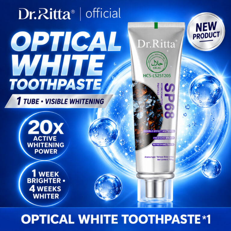 Dr.Ritta SP68 Whitening Toothpaste (100g): Fungsi dan Cara Guna