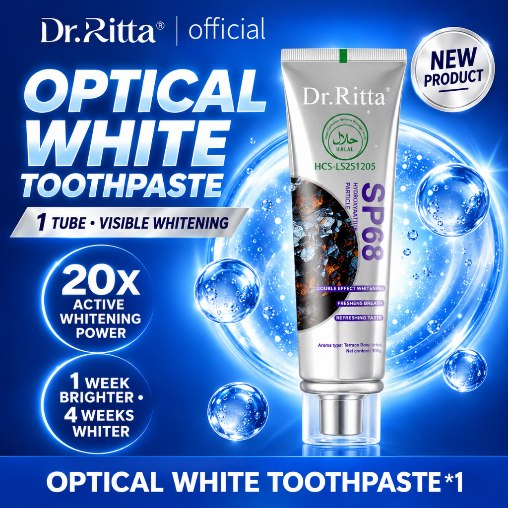 Dr.Ritta SP68 Whitening Toothpaste (100g): Fungsi dan Cara Guna