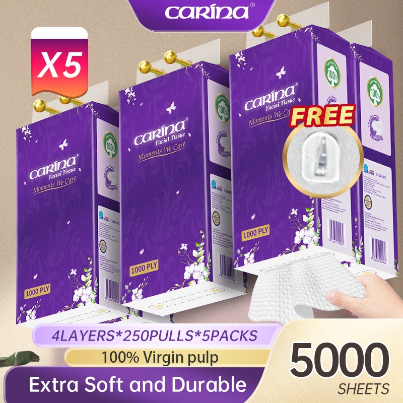Carina Wall Hanging Tissue 4-Ply: Kelebihan Tisu Gantung Virgin Pulp