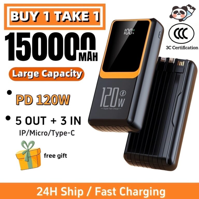 Powerbank 150000mAh 120W Super Fast Charge: Spesifikasi dan Batasannya