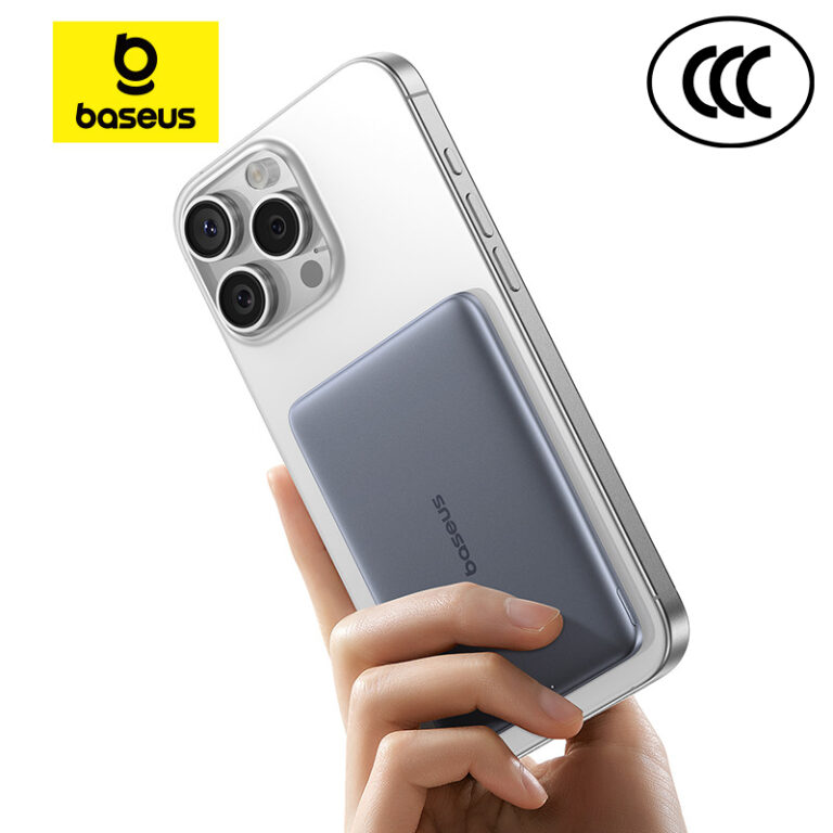 Baseus PicoGo Ultra-Slim Magnetic Power Bank Pilihan 5000mAh dan 10000mah