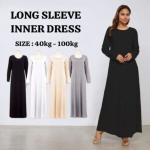 INNER JUBAH ABAYA MUSLIMAH Fabrik Rayon Cotton