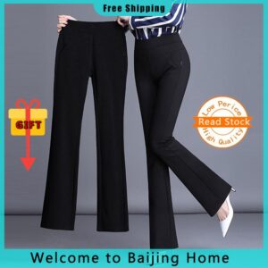 Panduan Saiz dan Pemilihan Seluar Slack Muslimah High Waist Plus Size S-4XL
