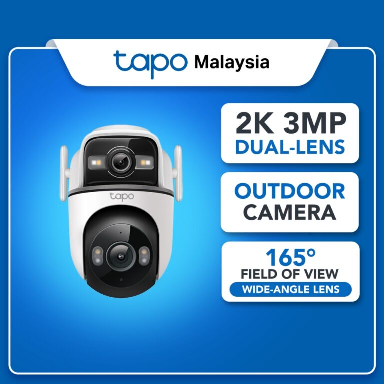 Kamera Keselamatan TP-Link Tapo TC47: Fungsi Dual-Lens dan AI Smart Tracking