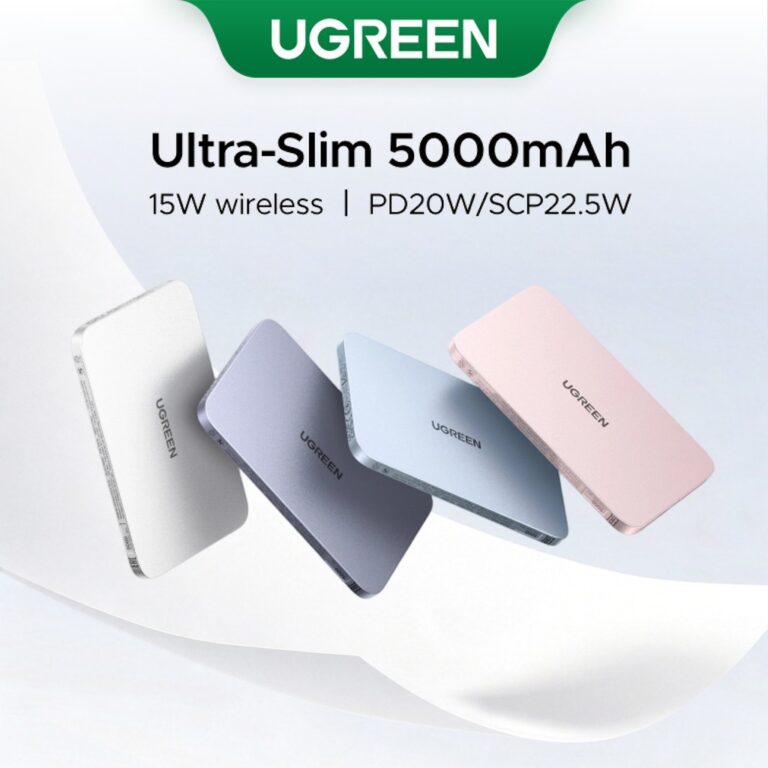 UGREEN Magnetic Wireless 5000mAh: Adakah Ia Sesuai untuk Keperluan Harian Anda?