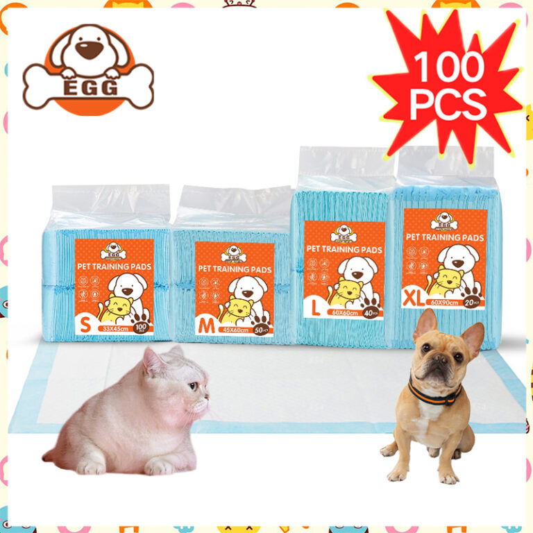 EGG Pet Puppy Training Dog Training Pad Tape Trays Deodorization Kucing Wee Pee Poop Urinal Disposable COD