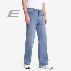 ELGINI E16344 Seluar Jeans Longgar Lelaki: Gaya Santai dan Denim Lembut
