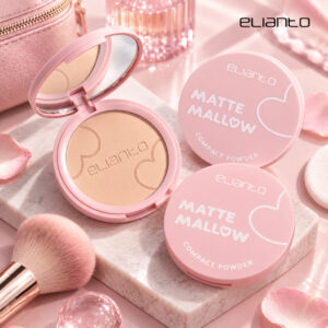 Elianto Matte Mallow Compact Powder: Ciri Ringan dan Sesuai untuk Kegunaan Harian