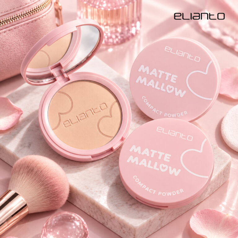Elianto Matte Mallow Compact Powder: Ciri Ringan dan Sesuai untuk Kegunaan Harian