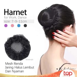 Mesh Ballet Hair Net Getah Rambut Sanggul