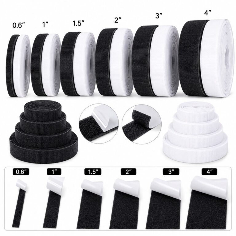 Pita Velcro Heavy Duty: Pilihan Saiz dan Kegunaan Pelekat Kasut