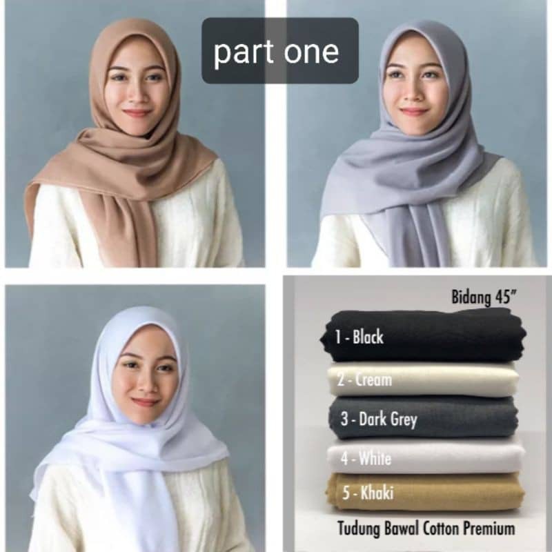 Tudung Bawal Cotton Bidang 45: Ciri, Kelebihan dan Apa Perlu Anda Semak