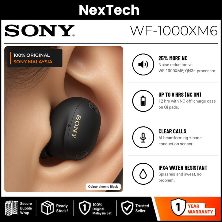 Sony WF-1000XM5 dan WF-1000XM6: Apa yang Perlu Anda Tahu