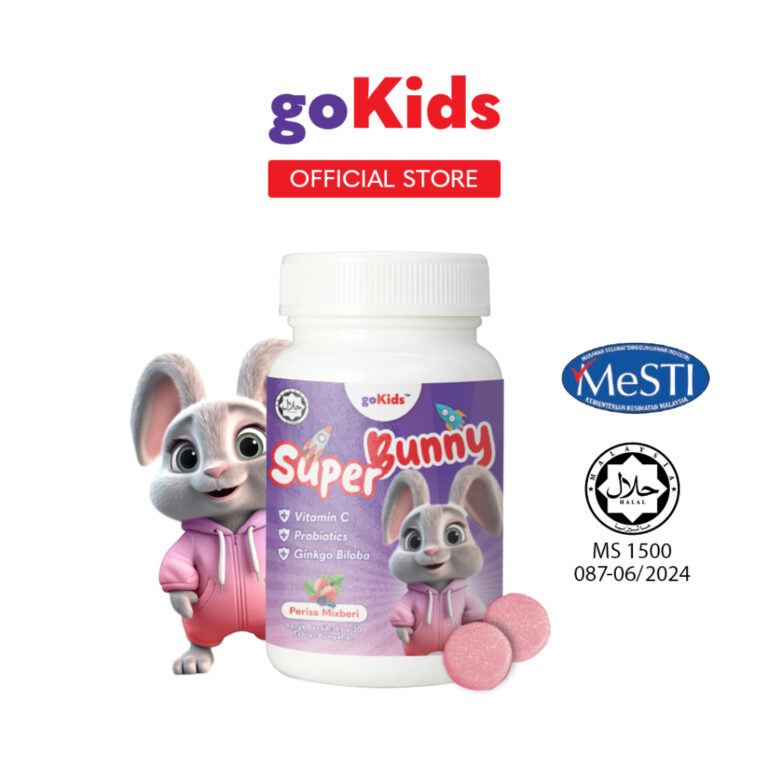 goKids Super Bunny Mixberries: Panduan Kandungan, Kesesuaian Umur dan Cara Pengambilan