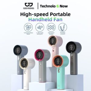 GOOJODOQ Adjustable Digital Display Handheld Mini Fan: Sejauh Mana Kelajuan 100 Aras Membantu?