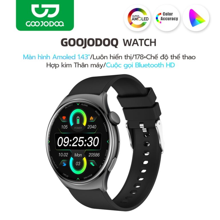 GOOJODOQ AMOLED Smartwatch: Adakah Sesuai untuk Kegunaan Harian?