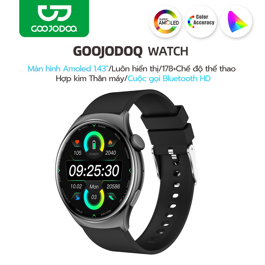 GOOJODOQ AMOLED Smartwatch: Adakah Sesuai untuk Kegunaan Harian?