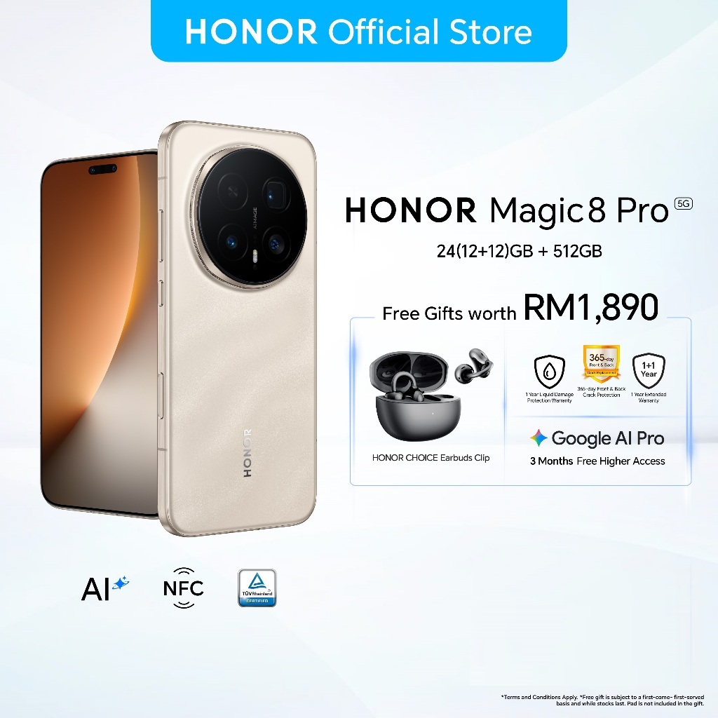 HONOR Magic8 Pro 5G: Prestasi Flagship dan Kamera 200Mp