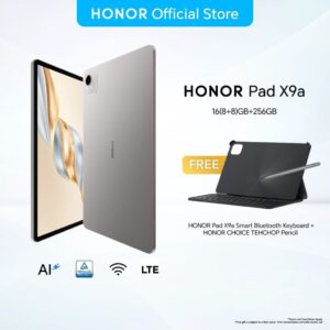 HONOR Pad X9a: Paparan 2.5K 120Hz dan Prestasi Snapdragon 685