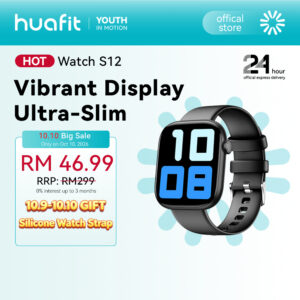 Huafit S12 Smart Watch: Ciri, Spesifikasi dan Fungsi Utama