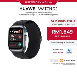 HUAWEI WATCH D2: Pemantauan Tekanan Darah Ambulatori dan Kesihatan Menyeluruh