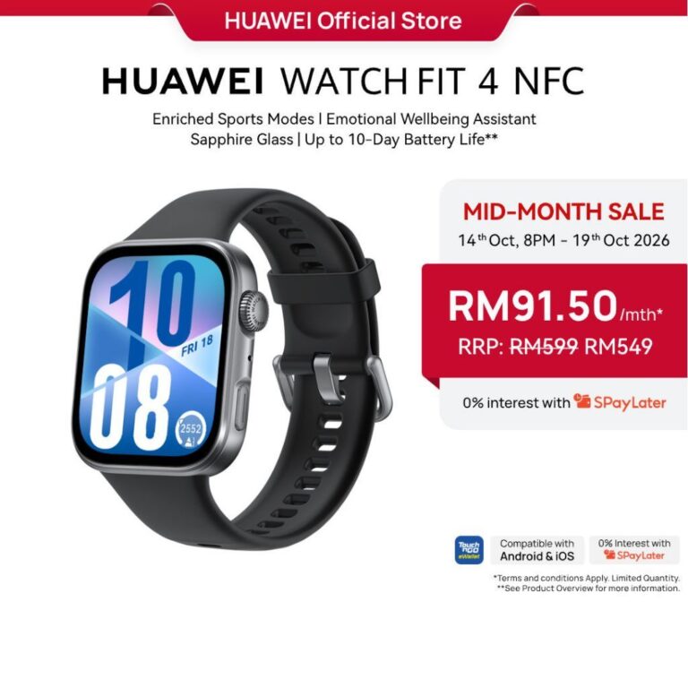 HUAWEI WATCH FIT 4: Pilihan Varian dan Fungsi Utama