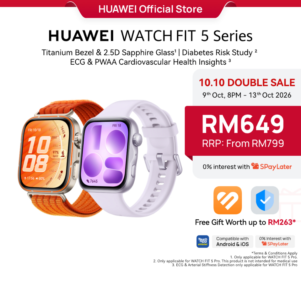 HUAWEI WATCH FIT 5: Apa yang Anda Perlu Tahu