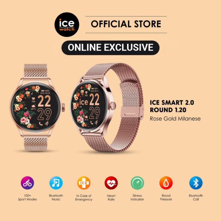 ICE-Watch ICE Smart 2.0 Rose Gold Milanese