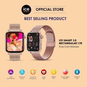 ICE-Watch ICE Smart 3.0 Rose Gold Milanese