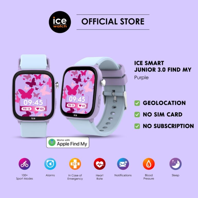 ICE-Watch ICE Smart Junior 3.0 Find My Purple