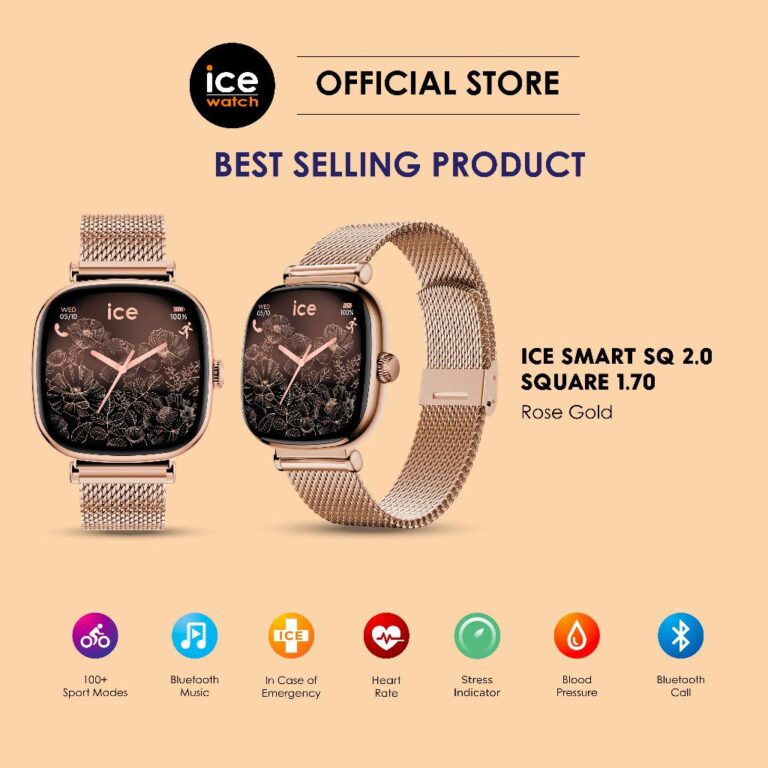 ICE-Watch ICE Smart SQ 2.0: Jam Tangan Pintar AMOLED dengan Pemantauan Kesihatan