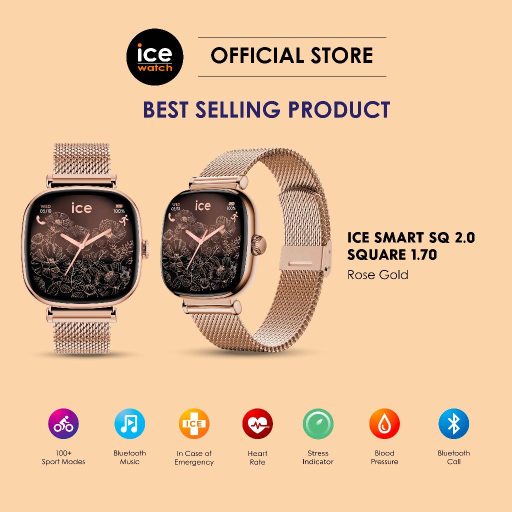 ICE-Watch ICE Smart SQ 2.0: Jam Tangan Pintar AMOLED dengan Pemantauan Kesihatan