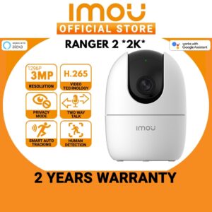 Kamera Imou Ranger 2 3Mp: Fungsi Pengesanan AI dan Kawalan Gerak