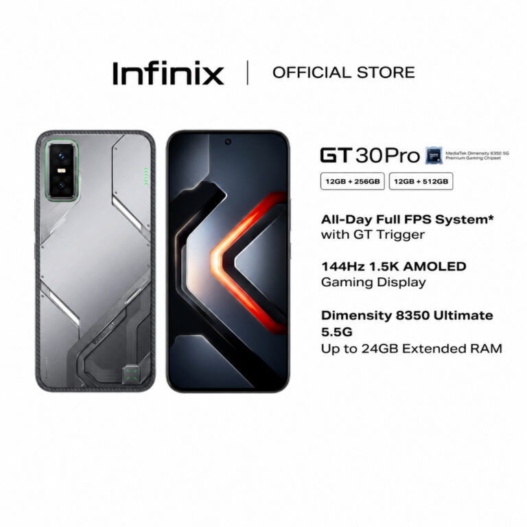 Infinix GT30 Pro 5G: Spesifikasi Dimensity 8350 Ultimate dan Pakej Permainan