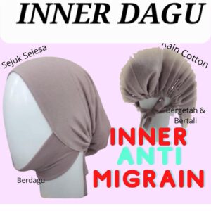 INNER TALI DAGU ANAK TUDUNG SOFT COTTON: Selesa dan Kemas