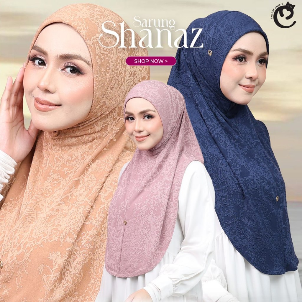 Instant SARUNG SHANAZ Jacquard FLORAL