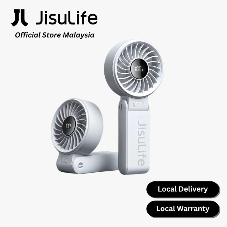 JisuLife Handheld Fan Life7 3-in-1: Mudah Alih dan Versatil