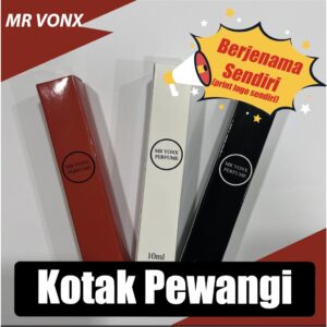 Kotak Minyak Pewangi Custom Size (Moq 50PCS)